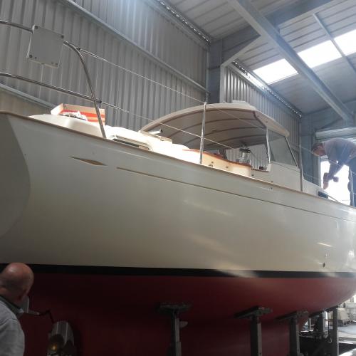 refit coque et pont - deck and hull refit 