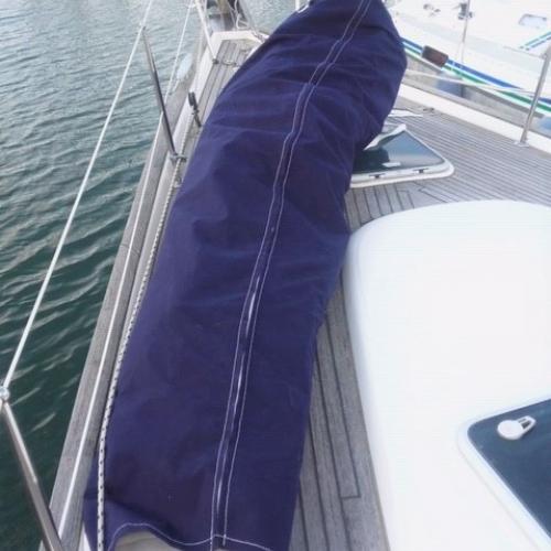sac de pont pour trinquette- deck bag staysail